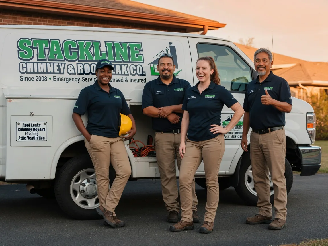 Chimney flashing repair company in Underwood, ND